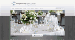 Desktop Screenshot of cooperstowneventcenter.com